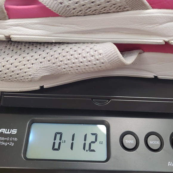 Ryka Anatomical Knit Slide Sandals Triumph Raindrop Grey Pink Womens Size 11 - Picture 8 of 8